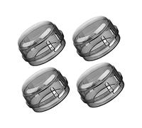 LOLIPPYY 4pièces Couvre-boutons De Gazinière De Pour Sécurité Maison Compatible Plupart Des Boutons De Cuisinière Pour Prévenir Les Accidents