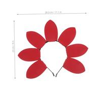 LOLIPPYY 4pièces -tête Cœur Pour Saint-valentin Bandeau Floral Pour Fête Accessoires Pour Cheveux Pour Femme Tournesol