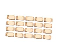 LOLIPPYY 50 Pièces Chips pour Décoration DIY Ornements Créatifs Doux et Durables Formes Mason Jar pour Garçon Fille Artisanat Peinture Manuelle