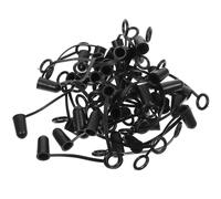 LOLIPPYY 50 pièces Lot de Bouchons Anti-poussière Caoutchouc pour Becs Verseurs Longs Bouchons Verseurs Huile et Liqueur Protection Hermétique pour Bouteilles Accessoires Bar et