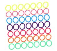 LOLIPPYY 500pièces Élastiques à Cheveux Colorés pour Garçon Fille et Petites Filles Bandeaux sans Couture et Très Élastiques Accessoires pour Cheveux Ludiques Couleur Aléatoire