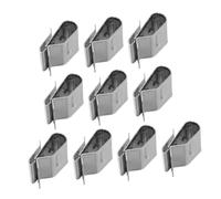 LOLIPPYY 55 pièces Clips de Câbles Acier Inoxydable pour Panneaux Solaires Photovoltaïques Pinces de Fixation pour Câbles de Mise Terre Résistants et Faciles à Installer