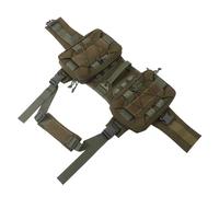 LOLIPPYY 55kg Sacoche de Selle pour Chien avec Multiples Poches et Fermetures Éclairs Ajustable pour Randonnée et Voyages pour Chiens