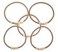 LOLIPPYY 5pièces Élastiques à Cheveux Décoratifs Pour Femmes Accessoires De Coiffure Multifonctions Bracelets Et Attaches Pour Queue De Cheval Style Bohémien