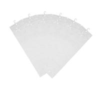 LOLIPPYY 5pièces Sac Rangement Perruque Pvc Transparent Étanche Avec Crochet Lot De Suspendus Pour Extensions Cheveux Poche Voyage Et Protection Anti-poussière