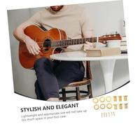LOLIPPYY 6 ensembles Acoustic Guitar Tuner Screws Nut And Washer Kit Stable Mounting Accessories For Folk Guitar Tuner Pegs Upgrade Set