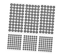 LOLIPPYY 6 feuilles Marqueurs Réfléchissants pour Analyseurs Points de Repère Précis Compatibles Plupart des Analyseurs Amélioration Précision de Numérisation pour Ingénierie et