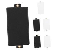 LOLIPPYY 6 Pièces Abs Electric Guitar Pickup Covers Matte Humbucker Metal Covers With Ears Replacement Parts For Enhanced Tone And Clarity In
