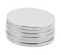 LOLIPPYY 6 Pièces Blank Coins Round Brass Metal Laser Engraving Blanks For DIY Crafts Commemorative Keepsakes And Custom Decorations