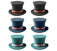 LOLIPPYY 6 pièces Bouchons de Bouteille Silicone Étanches Bouchons de Vin pour Bouteilles Joint Hermétique Anti-fuite pour Conservation et Fraîcheur Du Vin