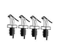 LOLIPPYY 6 pièces Bouchons Réutilisables pour Bouteille Dhuile et Vin Bouchon Liquide Étanche Abs et PP Fraîcheur pour et Événements