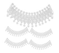 LOLIPPYY 6 pièces Costume Accessories Delicate Cuttable Clothes Trim DIY Craft Sewing Decorative For Dress Embellishment