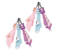 LOLIPPYY 6 Pièces Lingettes Microfibres Pour Lunettes Avec Porte-clés Suspendu Chiffons De Nettoyage Réutilisables Pour Verres Écrans Et Objectifs Absorbants Et Doux Pour Toutes Surfaces