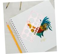 LOLIPPYY 6 pièces Pochoirs Géométriques Plastique Règle de Dessin Légère avec Gabarits pour Outil Dessin Lignes Gabarit Créatif pour Architecture École et Bureau