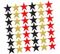 LOLIPPYY 60 Pièces Découpées Papier Étoile Colorées pour Décoration Tableau École Diy Bureau
