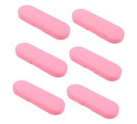 LOLIPPYY 6pièces Boîte De Rangement Avec Couvercle Pour Outils De Nettoyage Et Grattoir à Langue Organisateur Compact Et Vide Pour Voyages Et Maison