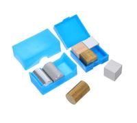 LOLIPPYY 7 Pièces Density Cube Set With Iron Aluminum Blocks And Cylinders For Science Education Material Density Experiments Physics Learning And Lab Teaching Tool