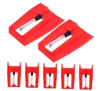 LOLIPPYY 7 Pièces Replacement Stylus For Record Player Needle Easy Installation Turntable Needle Accessory With Noise Reduction For Vinyl Phonograph
