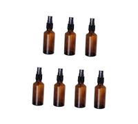 LOLIPPYY 7pièces Bouteille Verre Spray Émulsion Flacon Pression Pour Huile Essentielle Bouteille Verre Réutilisable Et Pratique Pour Voyage