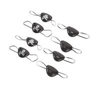 LOLIPPYY 8 Pièces Cache Œil Pirate Halloween Motifs et Confortable Accessoire Cosplay Unique pour Fête Thématique