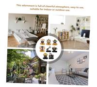 LOLIPPYY 8 pièces Décoration Nid Abeille Papier pour Fête de Retraite Accessoire Décoratif Simple et Pratique pour Ambiance Joyeuse Ornement Commémoratif pour Retraités