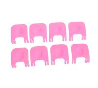 LOLIPPYY 8 pièces Lot de Clips de Fixation pour Cage de Petit Animal PP Boucles de Sécurité pour Cage de Lapin Hamster et Oiseaux Accessoires de Fixation Stables et Faciles à Installer