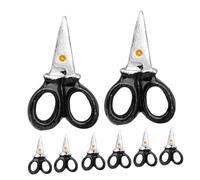 LOLIPPYY 8 Pièces Mini Ciseaux Décoratifs Résine pour DIY Charmes Créatifs Accessoires Maison Poupée Modèles Miniatures