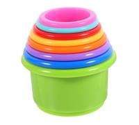 LOLIPPYY 8 Pièces Tasse pour Lapin Jouet Empilable à Empiler Support De Nourriture Réutilisable Et Facile à Nettoyer