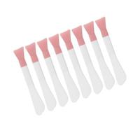 LOLIPPYY 8pièces Pinceau Applicateur De Masque Silicone Lot De Brosse à Double Tête Pour Application De Masques Argile Outils De Beauté Universels Pour Soins Peau