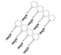 LOLIPPYY 8pièces Porte-clés Représentant La Statue Liberté De Porte-clés Décoratifs pour Fête du Juillet Souvenirs Patriotiques Américains