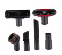 LOLIPPYY Accessoire Aspirateur Brosse Rotative Souple avec Adaptateur Kit pour Nettoyage des Canapés et Surfaces Compatible avec Embout Plat et Rond et Facile à Installer