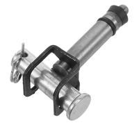 LOLIPPYY Accessoires de Cric Hydraulique 2 Tonnes et 2,5 Tonnes - Kit 3 Pièces Goupille de Traction à Ressort, Pompe 9 Mm, Roue Pivotante et Poignée Avant - Compatible Entretien Véhicule