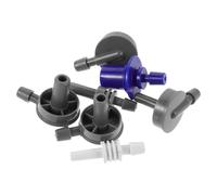 LOLIPPYY Adaptateurs de Connexion pour Brassard Tensiomètre - Lot de 7 Pièces - Connecteurs de Rechange Étanches Compatibles pour Tuyau D’Extension de Tensiomètre à Domicile et Usage