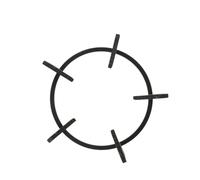 LOLIPPYY Anneau de Support Wok Fonte Antirouille pour Cuisinière Gaz Design Compact et Antidérapant Accessoire et Économe