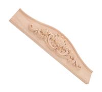 LOLIPPYY Applique Bois Sculptée Européenne Décor Pratique pour Meubles Armoire Vin et Garde-Robe Élégante Bois Massif