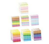 LOLIPPYY Autocollants Ronds Colorés pour Classement Étiquettes Adhésives Points DIY pour Organisation Maison Bureau Scrapbooking et Récompenses