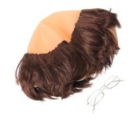 LOLIPPYY Bald Cap Pour Perruque De Moine Cosplay Accessoire De Fête Pour Halloween Et Théâtre