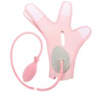 LOLIPPYY Bande de Lifting Visage V-shape en Tissu Rose, Petit et Flexible, pour Remodelage Visage et Correction Double Menton, Utilisation Pratique