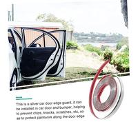 LOLIPPYY Bande Décorative Flexible Autocollante pour Carrosserie Auto Moulure Extérieure pour Portes Fenêtres Tableaux de Bord Finition Chromée Légère