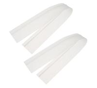 LOLIPPYY Bande D'étanchéité en Silicone Facile à Nettoyer 2 Pièces Combleur D'espaces Entre Plan de Travail et Plaque de Cuisson Protection Anti-éclaboussures pour Cuisinière à Gaz