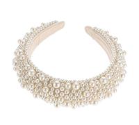 LOLIPPYY Bandeau Cheveux Perles Baroque Élégant Décoratif Délicat Confortable et Chic Fêtes et Cosplay