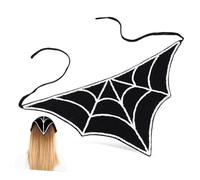 LOLIPPYY Bandeau Halloween Femme Crochet Foulard Tête Toile Araignée Réglable Confort Quotidien et Déguisement