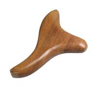 LOLIPPYY Bâton de Massage Bois de Santal Doré Outil Polyvalent pour Massage des Acupression Gua Sha Soulagement Musculaire et Circulation Portable pour Thérapie Corporelle