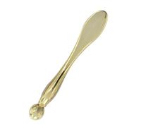 LOLIPPYY Bâton de Massage des Yeux en Alliage de Zinc Or, Portable pour Réduire L'œdème, Outil de Beauté pour Massage Visage et Détente