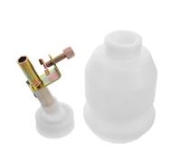 LOLIPPYY Bidon Huile de Frein avec Bec Métallique Incliné Canette Légère et Résistante pour Remplacement Rapide et Sécurisé du Liquide de Frein Compatible Multi-véhicules