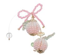 LOLIPPYY Bijoux Perles De Pêche Pour Accessoires De Cheveux Forme De Nœud Dégradé Pour Création Artisanale Épingles à Cheveux Élégantes Pour Femmes