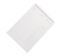 LOLIPPYY Bloc Notes Planificateur Quotidien Non Daté Format pour Organisation de Tâches et pour Étudiants Bureau et Voyageur