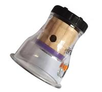 LOLIPPYY Boîte de Moxibustion Magnétique Portable avec Forte Aspiration Chauffage Apaisant et Massage Dispositif de Ventouse Polyvalent pour Usage Familial et Extérieur Grand Modèle