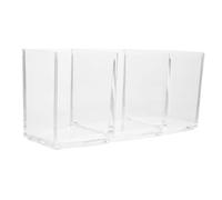 LOLIPPYY Boîte de Rangement Capsule Café Transparent Compartiments Organisateur Bureau et Cuisine Polyvalent pour Dosettes et Sachets de Thé