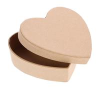 LOLIPPYY Boîte Présent De Cœur 16,5x12,5x5 Cm En Papier Kraft, Boîte De Rangement Multifonctions, Pour Bijoux, Bonbons Et Cosmétiques, Coffret Présent Saint-valentin Et Anniversaire